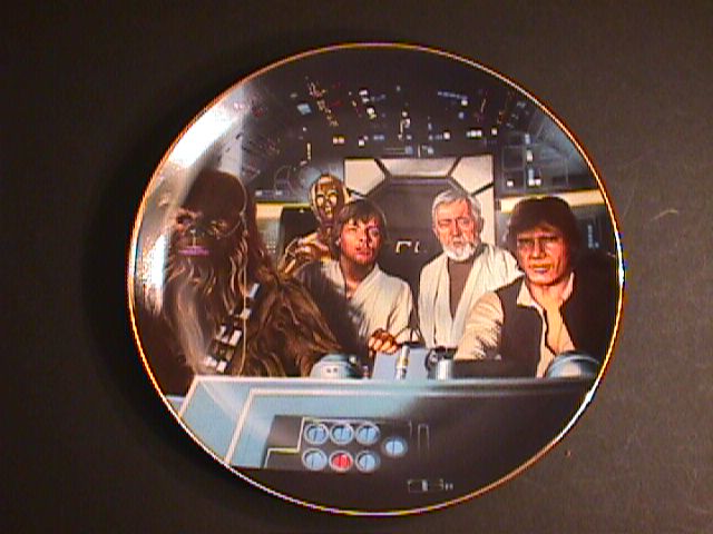 star wars plate collection